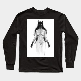 Ansekenamun- Demon Girl art Long Sleeve T-Shirt